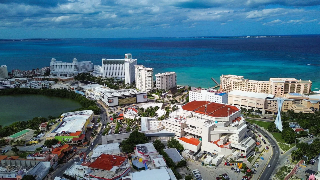 Vista de Forum by the Sea desde la playa