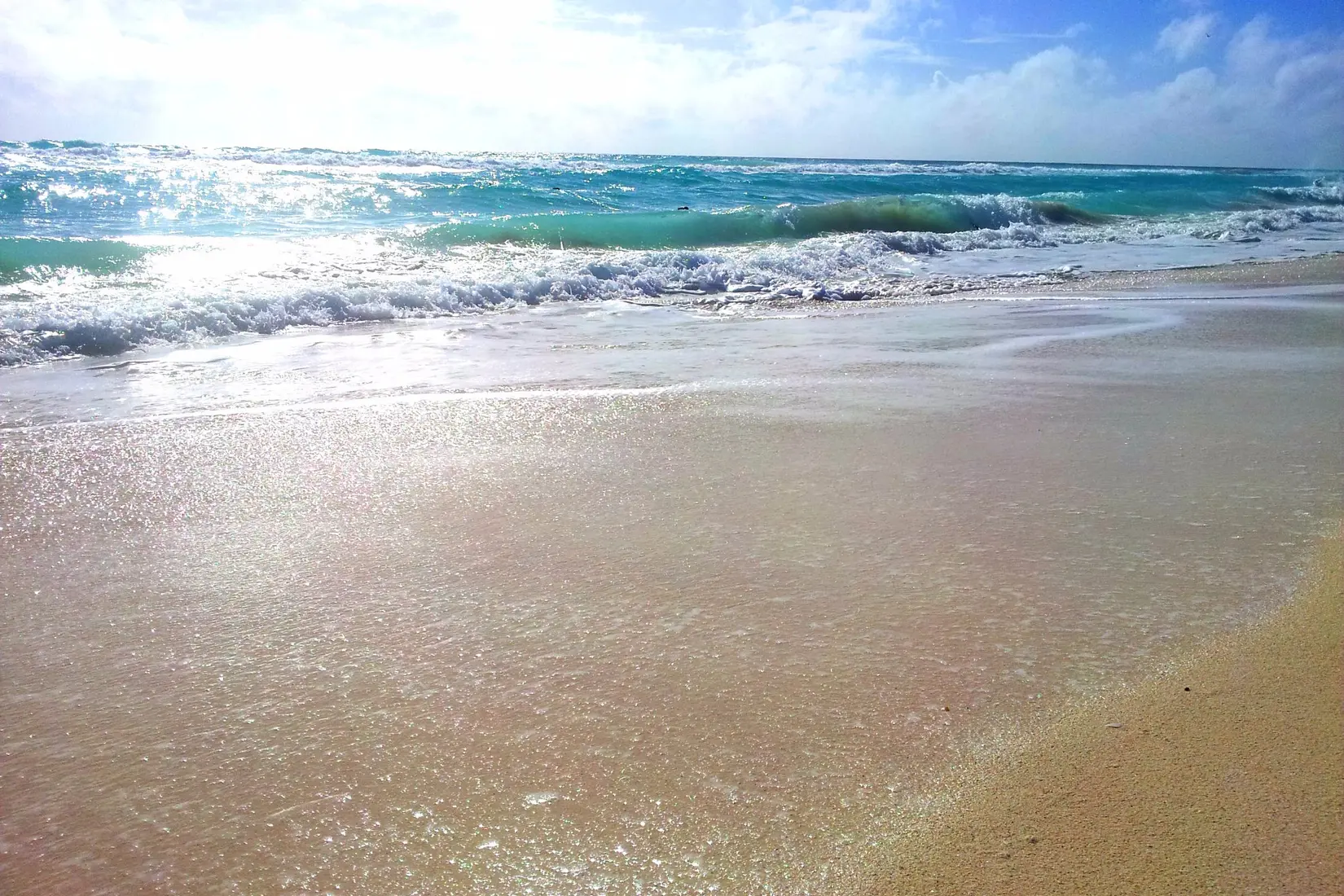 Atardecer en Playa Marlín Cancún